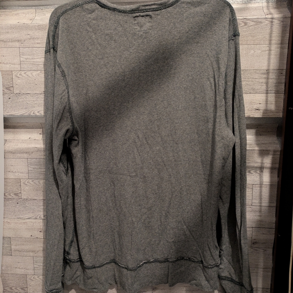 J. Crew Gray Long Sleeve Tee - Picture 5 of 5